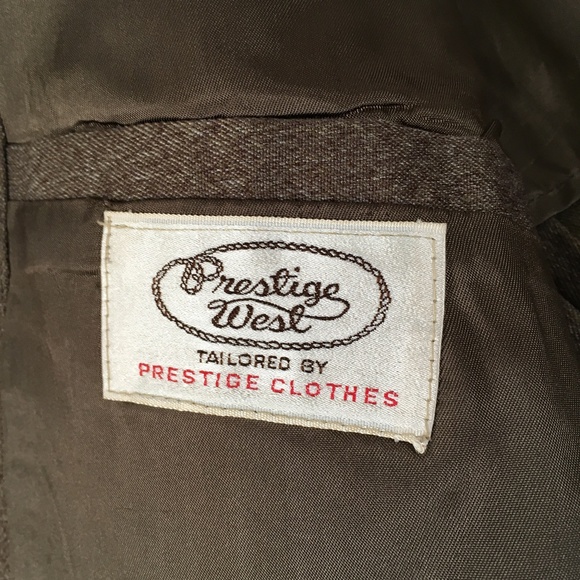 Vintage Blazer Prestige West Western suit jacket - Picture 4 of 8